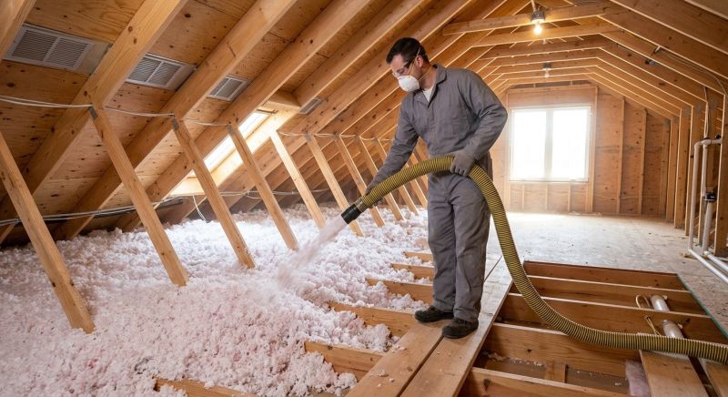 Cellulose Insulation Blowing in Bastrop, TX